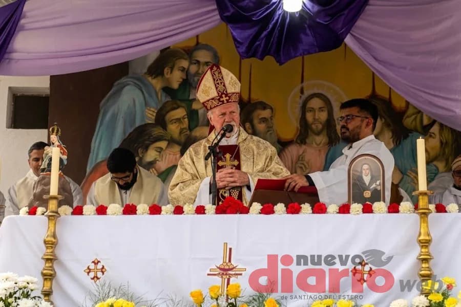 El arzobispo Vicente Bokalic instó a dejar atrás la indiferencia y a caminar juntos en la fiesta de Mailín