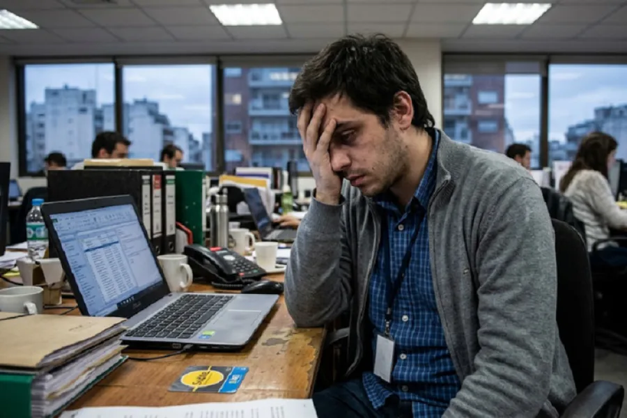 Preocupante informe: Argentina se ubica entre los países con mayor índice de insatisfacción laboral de la región