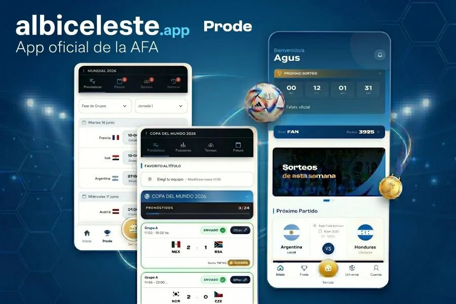 Nuevo Diario y LV11 te invitan a jugar el PRODE Oficial de la AFA a través de Albiceleste.app