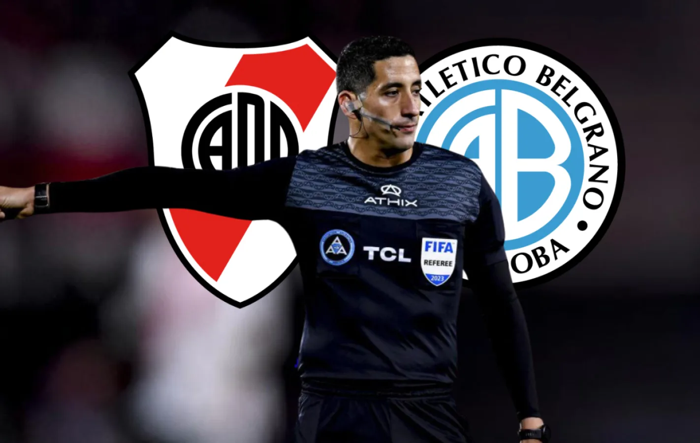 Yael Falcón Pérez fue designado como el árbitro para la gran final del Torneo Apertura entre River y Belgrano