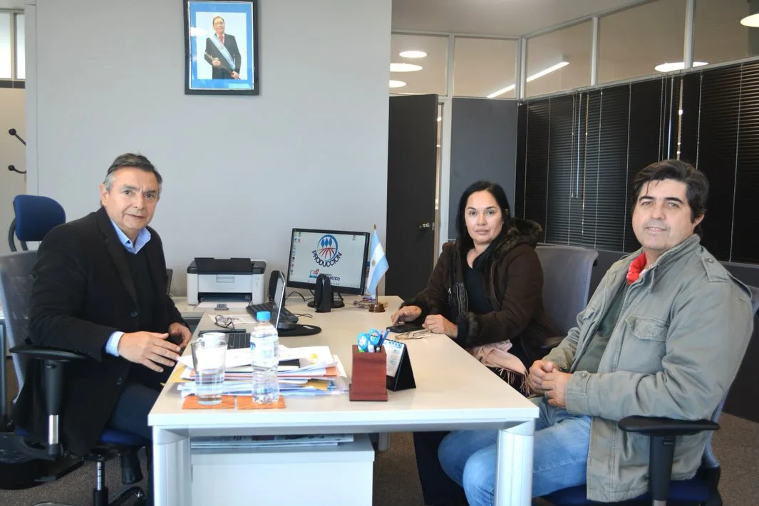 El ministro Néstor Machado coordinó acciones con la Agencia de Desarrollo de Nueva Esperanza