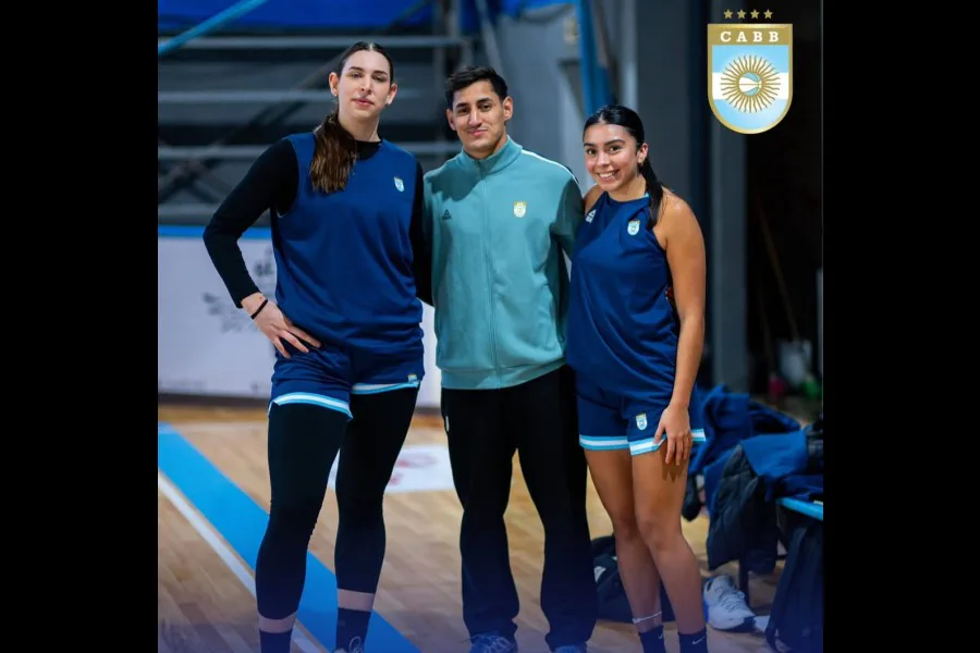Convocatoria nacional: Lara Gramajo y Clara Della Rosa se entrenan con la Selección Argentina de básquet 3x3