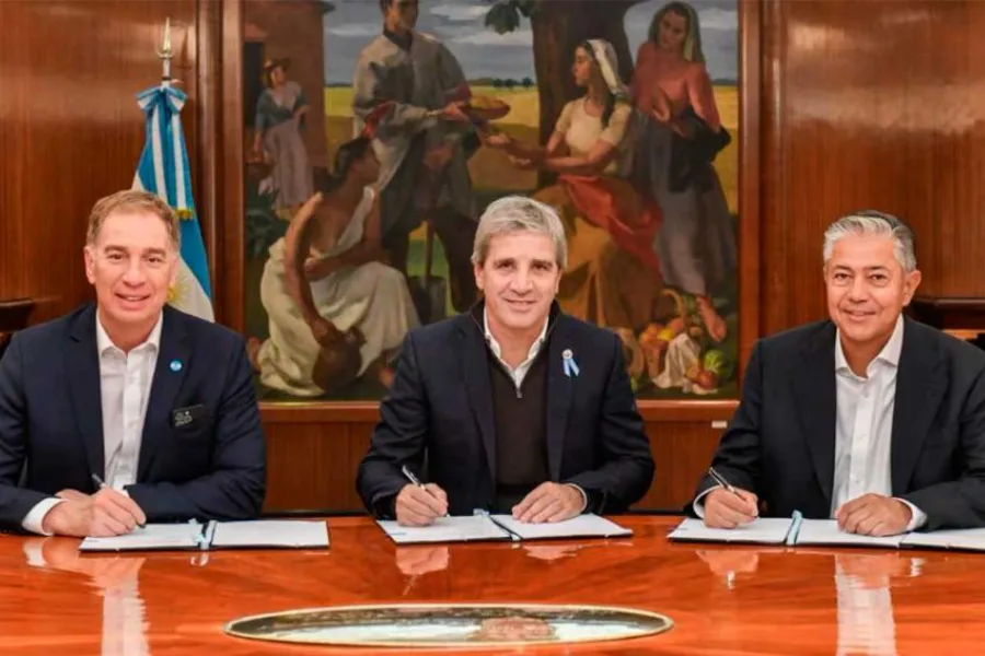 Estrategia federal: Luis Caputo se reunió con Figueroa y Cornejo para destrabar fondos internacionales y megaobras energéticas