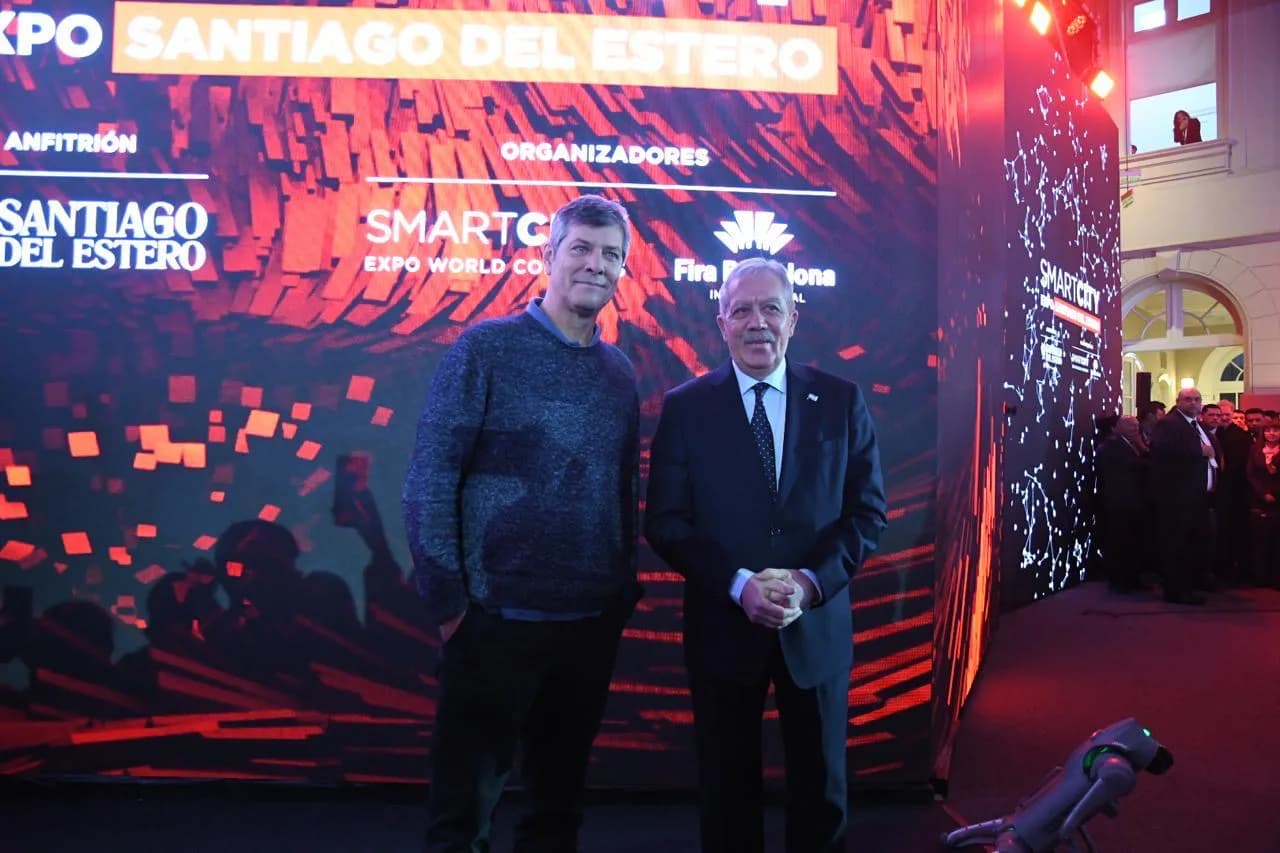 Mario Pergolini visitó la Smart City Expo Santiago del Estero y destacó el potencial tecnológico de la provincia