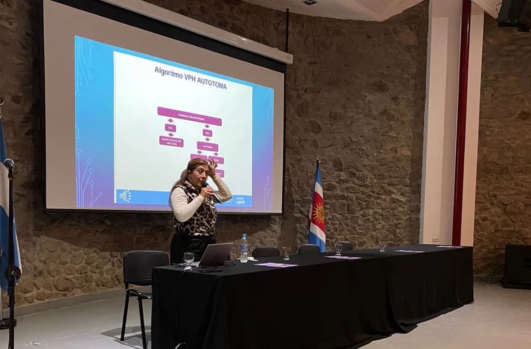 Capacitan a equipos de salud sobre el test de VPH para fortalecer la prevención del cáncer de cuello uterino