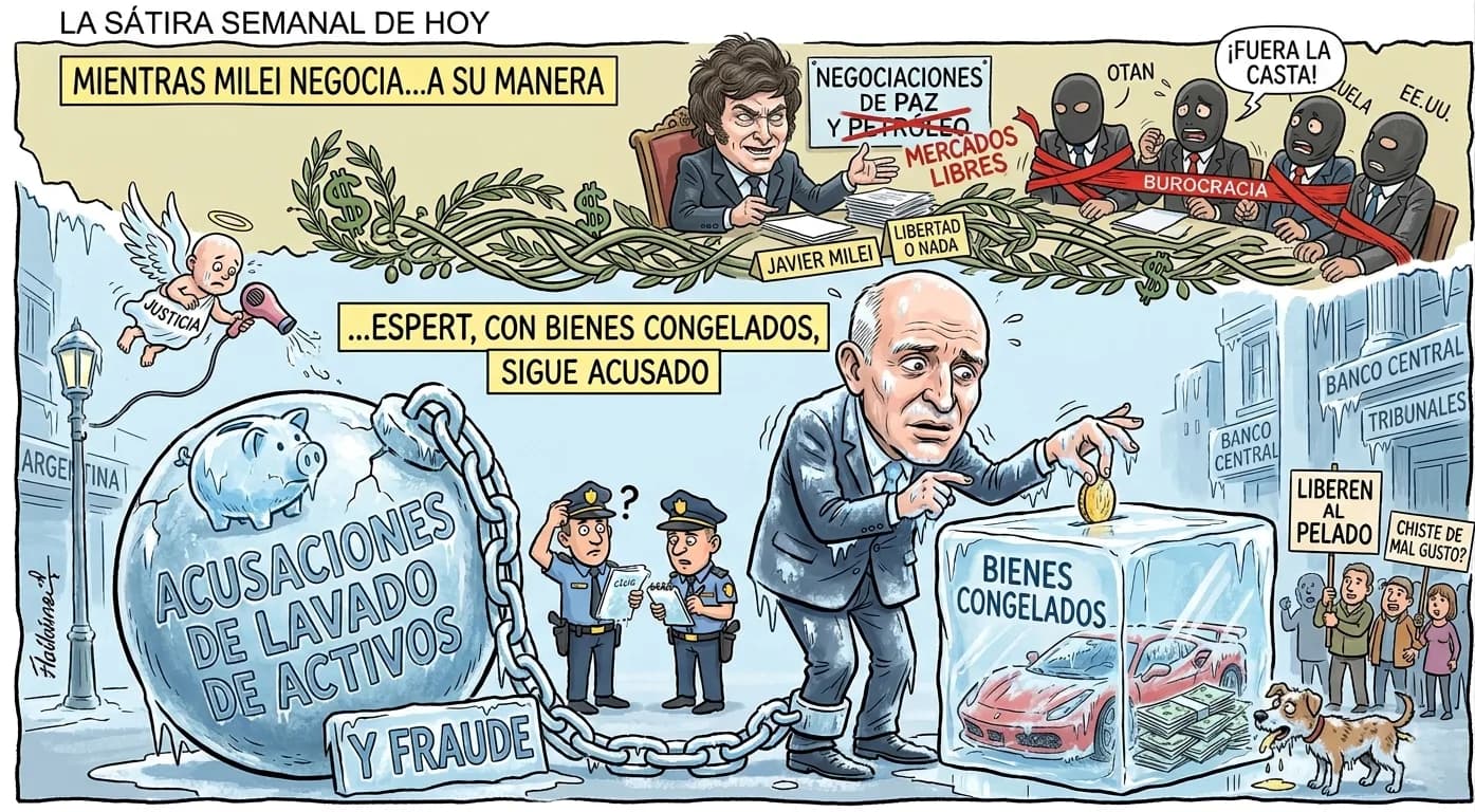 Opinión - Mientras Machado negocia, Espert con sus bienes congelados, sigue acusado por lavado de activos y fraude