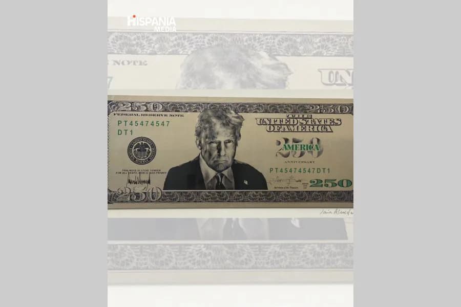 Fuerte polémica en EE.UU.: El Tesoro diseña a escondidas un billete de 250 dólares con la cara de Donald Trump