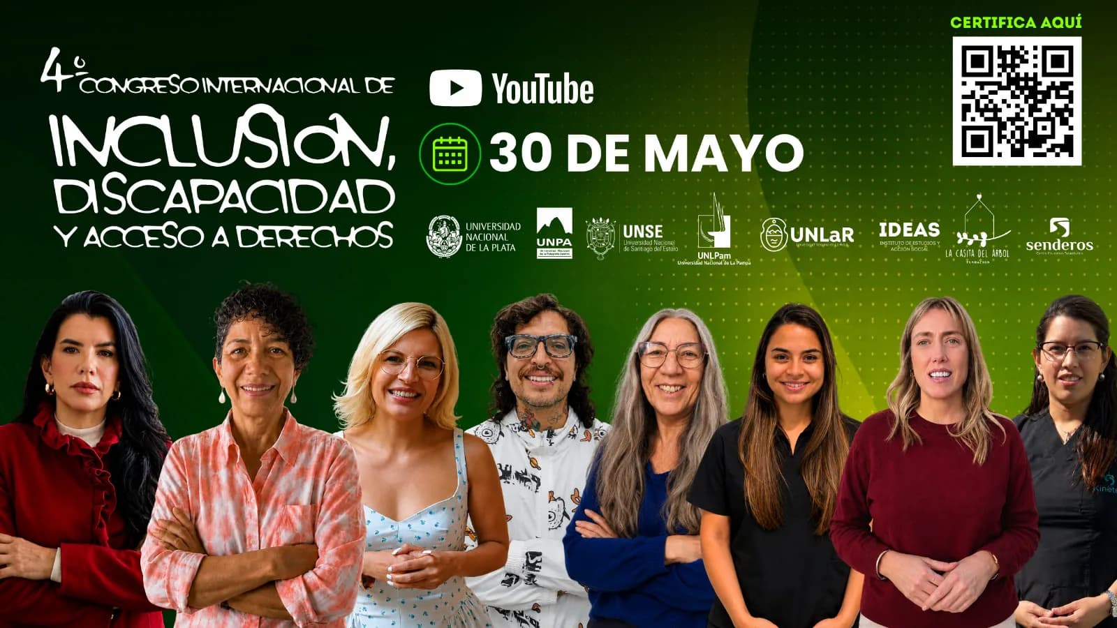 Santiago del Estero será sede del 4° Congreso Internacional de Inclusión, Discapacidad y Acceso a Derechos