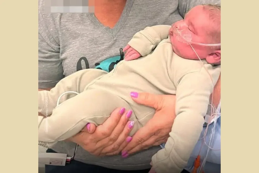 Nació un "superbebé" de casi siete kilos en Canadá y recibió el alta tras un mes en terapia intensiva