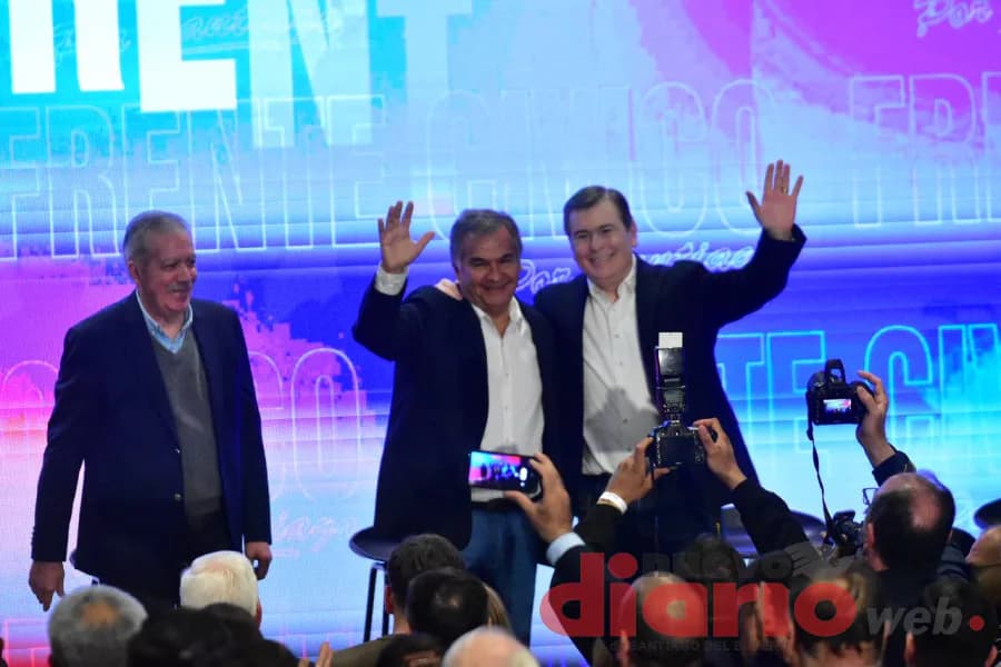 El Frente Cívico presentó al ingeniero Mario Benavente como candidato a intendente de la Capital