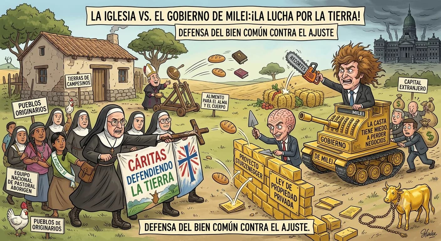 La Iglesia Católica sale en defensa de las tierras de los campesinos y pueblos originarios