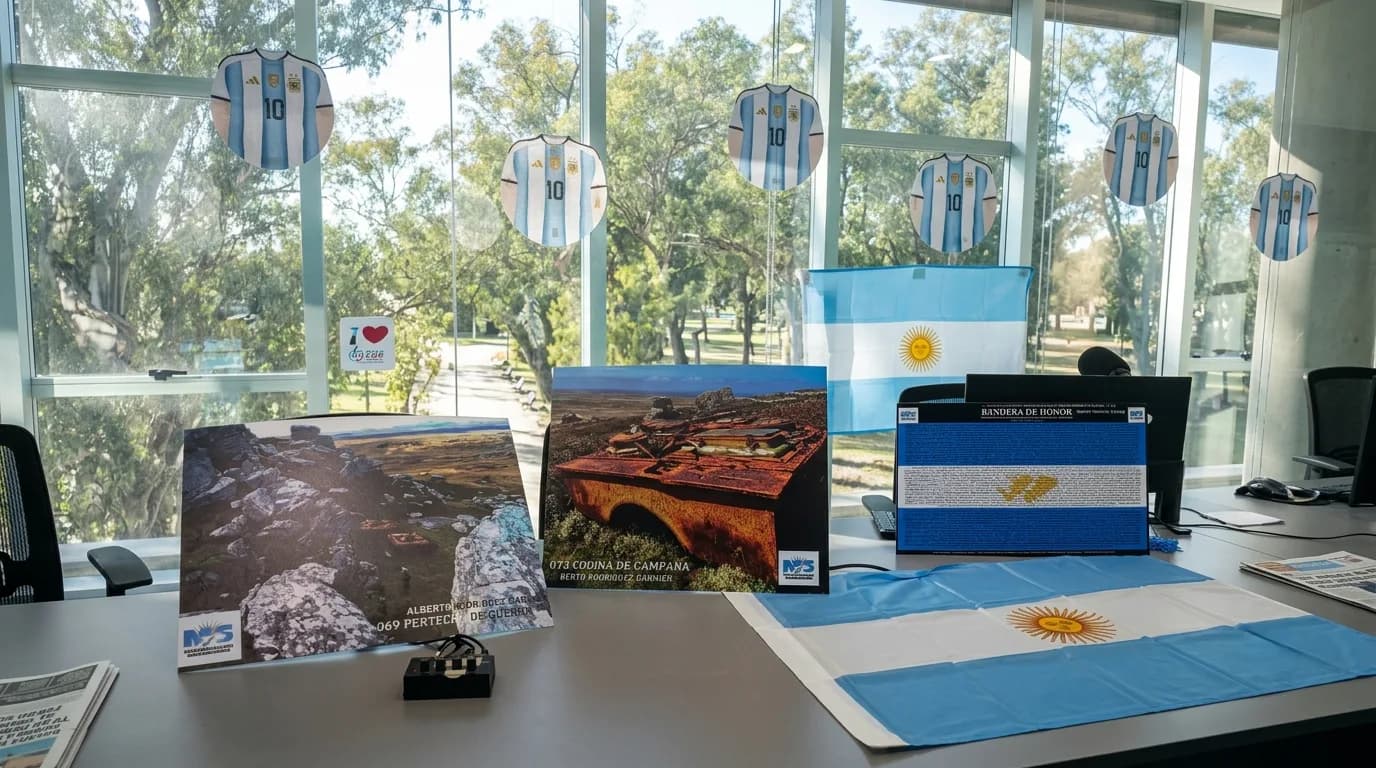 El Concejo Deliberante de la ciudad capital exhibe una emotiva muestra fotográfica sobre el presente de las Islas Malvinas