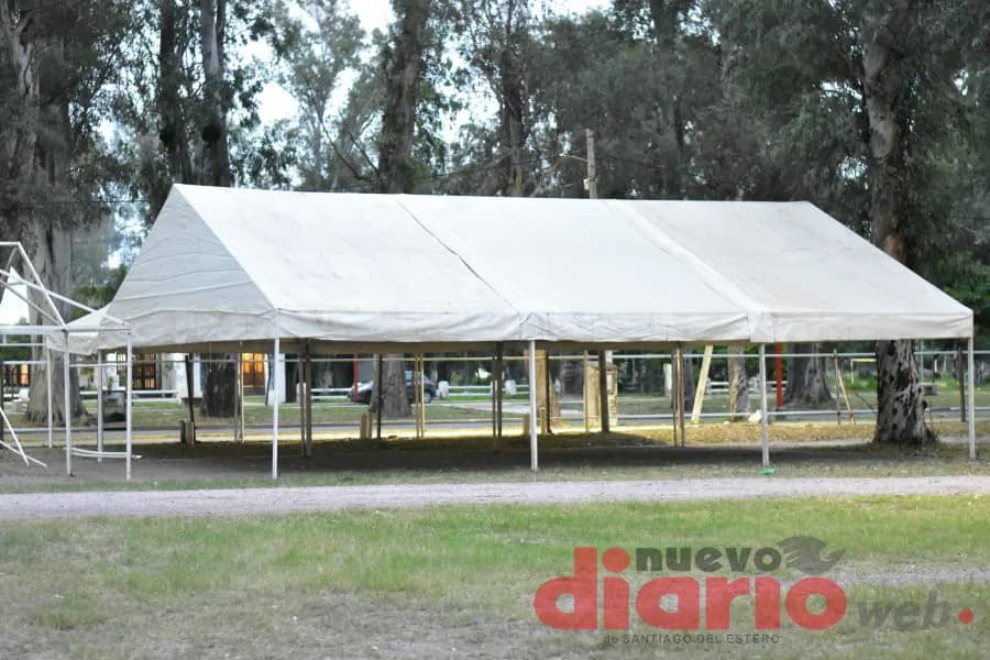 Avanzan las obras en Changolandia para la apertura de la Feria Artesanal 2026 por el mes de Santiago