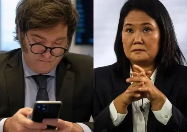 Javier Milei celebró la consagración de Keiko Fujimori en Perú y aseguró que "la región vuelve al camino de la libertad"