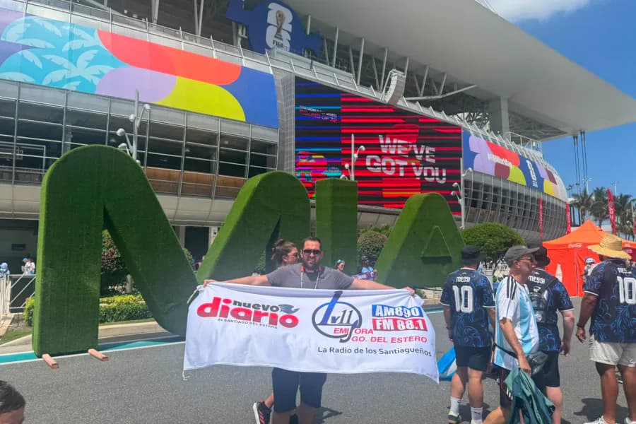 El Multimedio ya está en Miami para cubrir el esperado duelo de la Selección Argentina