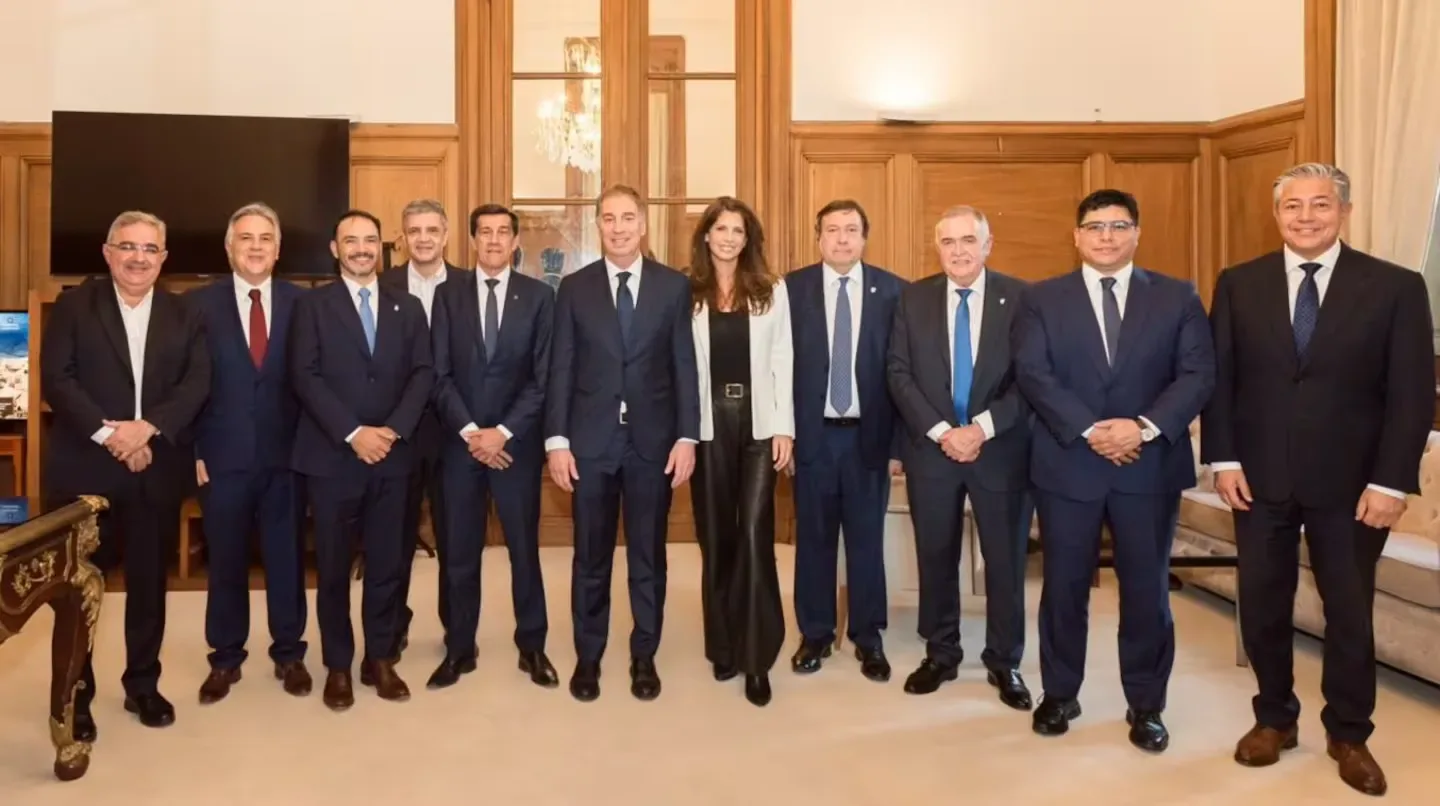 El Gobierno nacional reúne a su mesa política en la Casa Rosada en el debut de Diego Santilli como jefe de Gabinete