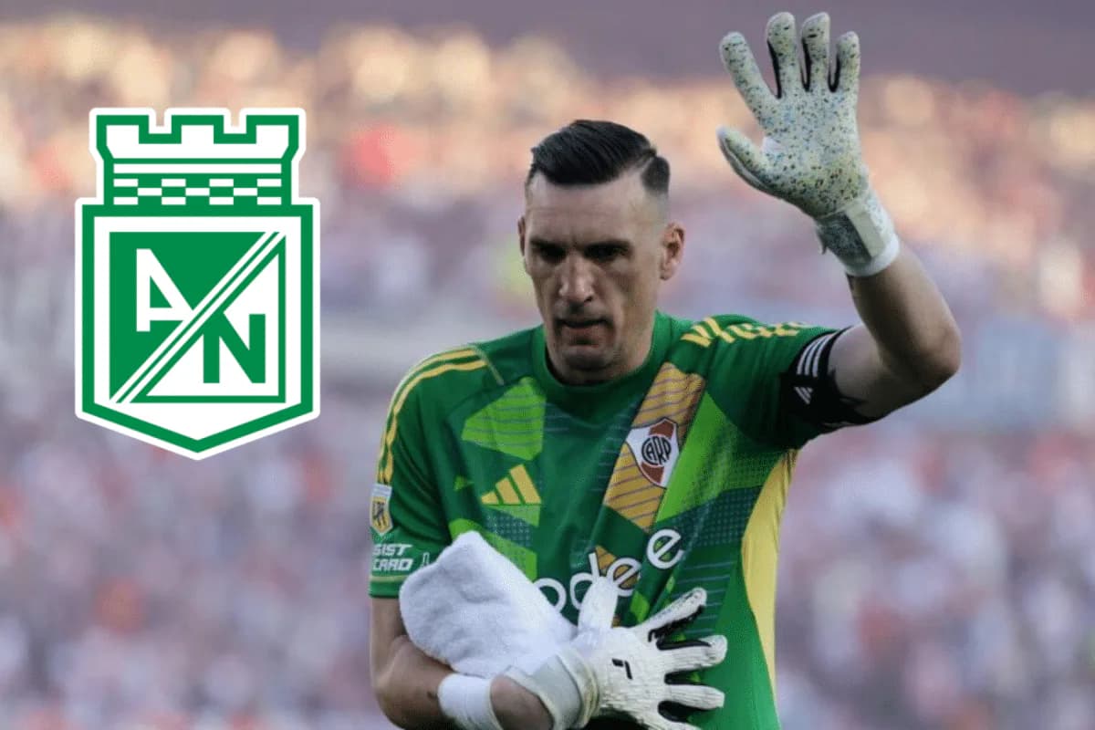 Franco Armani analiza rescindir con River de cara a su retiro y podría concretar su regreso a Atlético Nacional