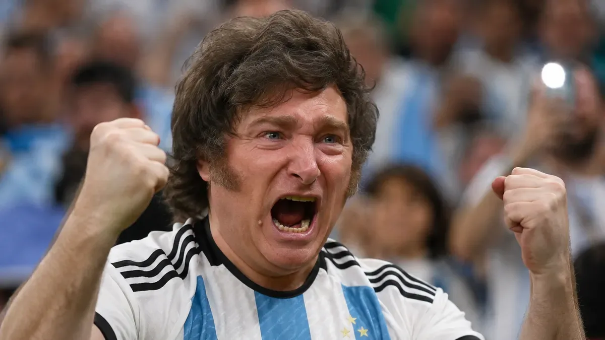 Javier Milei analizó a la Selección Argentina y elogió a Scaloni: "Esto es bilardismo puro"