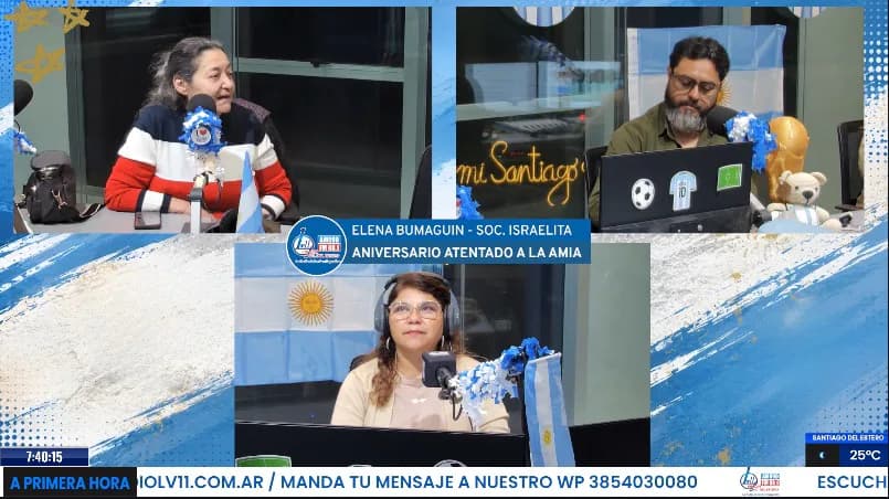 Elena Bumaguin a 32 años del atentado a la AMIA: "Los judíos tenemos memoria y pediremos justicia por siempre"