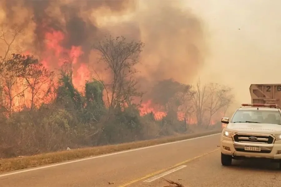Un violento temporal de viento Zonda azotó la provincia de Jujuy con ráfagas que superaron los 130 kilómetros por hora, provocando importantes destrozos materiales, incendios forestales y cortes masivos del suministro eléctrico. Las autoridades calificaron al fenómeno como el más intenso de los últimos 30 años y conformaron un comité operativo de emergencia para coordinar la asistencia en las zonas afectadas. Incendios y graves daños Las fuertes ráfagas, sumadas a la baja humedad y la vegetación seca, favorecieron la rápida propagación de varios incendios forestales en distintos puntos de la provincia. Además, se registraron voladuras de techos, caída de árboles y postes, lo que generó complicaciones en la circulación y daños en viviendas e infraestructura. Ante este escenario, el Servicio Meteorológico Nacional (SMN) mantuvo vigente una alerta naranja por vientos intensos en la región cordillerana. Miles de usuarios se quedaron sin luz El temporal también provocó cortes generalizados del servicio eléctrico. Según informó el Gobierno provincial, más de 5.000 usuarios quedaron sin suministro en distintos barrios de la capital jujeña. Frente a esta situación, la Secretaría de Energía intimó a la empresa distribuidora EJESA a reforzar las cuadrillas para acelerar la restitución del servicio. Por su parte, la empresa Agua Potable de Jujuy puso en funcionamiento grupos electrógenos y desplegó camiones cisterna para garantizar el abastecimiento en los sectores más comprometidos. Operativo de emergencia Los ministerios provinciales, junto con bomberos y municipios, coordinaron un amplio operativo para asistir a las familias afectadas y garantizar el funcionamiento de hospitales y servicios esenciales. Además, el Ministerio de Desarrollo Humano inició un relevamiento de las viviendas que sufrieron daños, especialmente aquellas afectadas por la voladura de techos. Mientras continúan los trabajos de asistencia, las autoridades recomendaron evitar circular salvo en casos necesarios, debido a la presencia de árboles caídos, semáforos fuera de servicio y el riesgo de nuevos incendios.