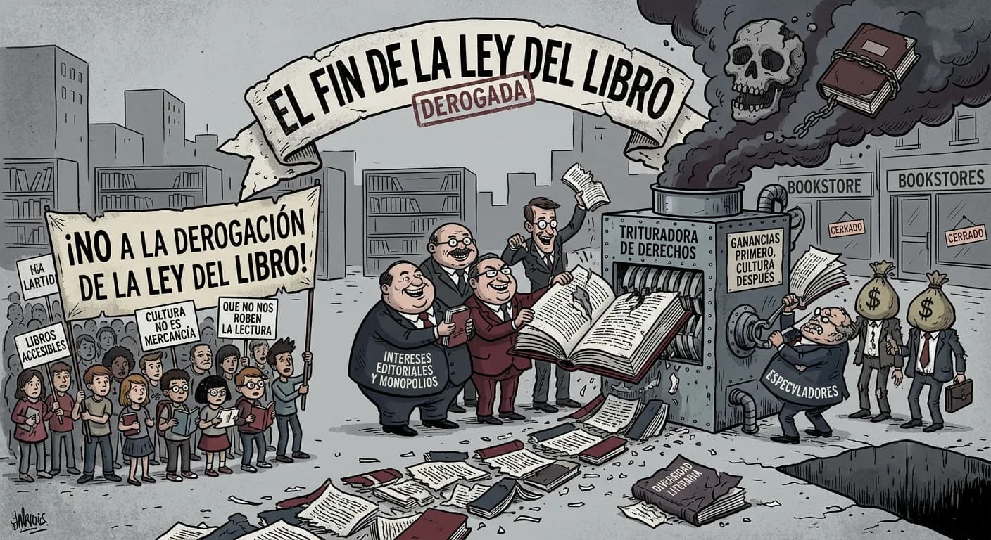 "No a la derogación de la ley del libro": el sector editorial rechaza el proyecto que busca eliminar el precio fijo