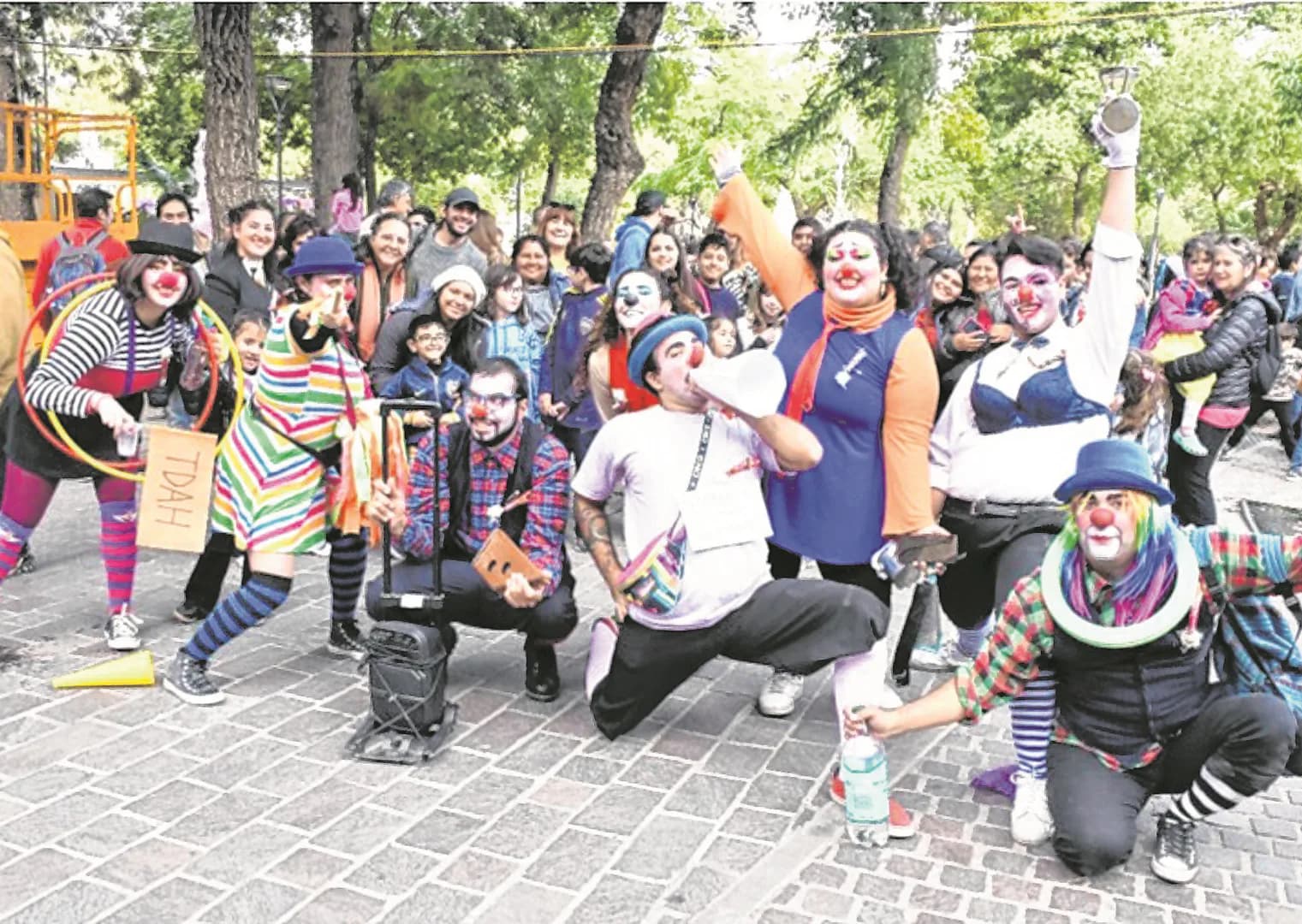 Santiago vive una nueva Acción Teatral Urbana por su 473° aniversario