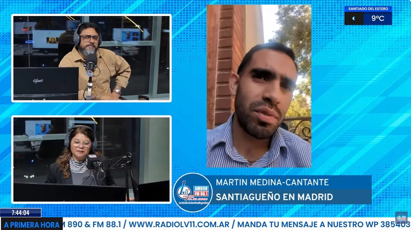 De Forres a Madrid | Martín Medina contó cómo cambió su vida en España