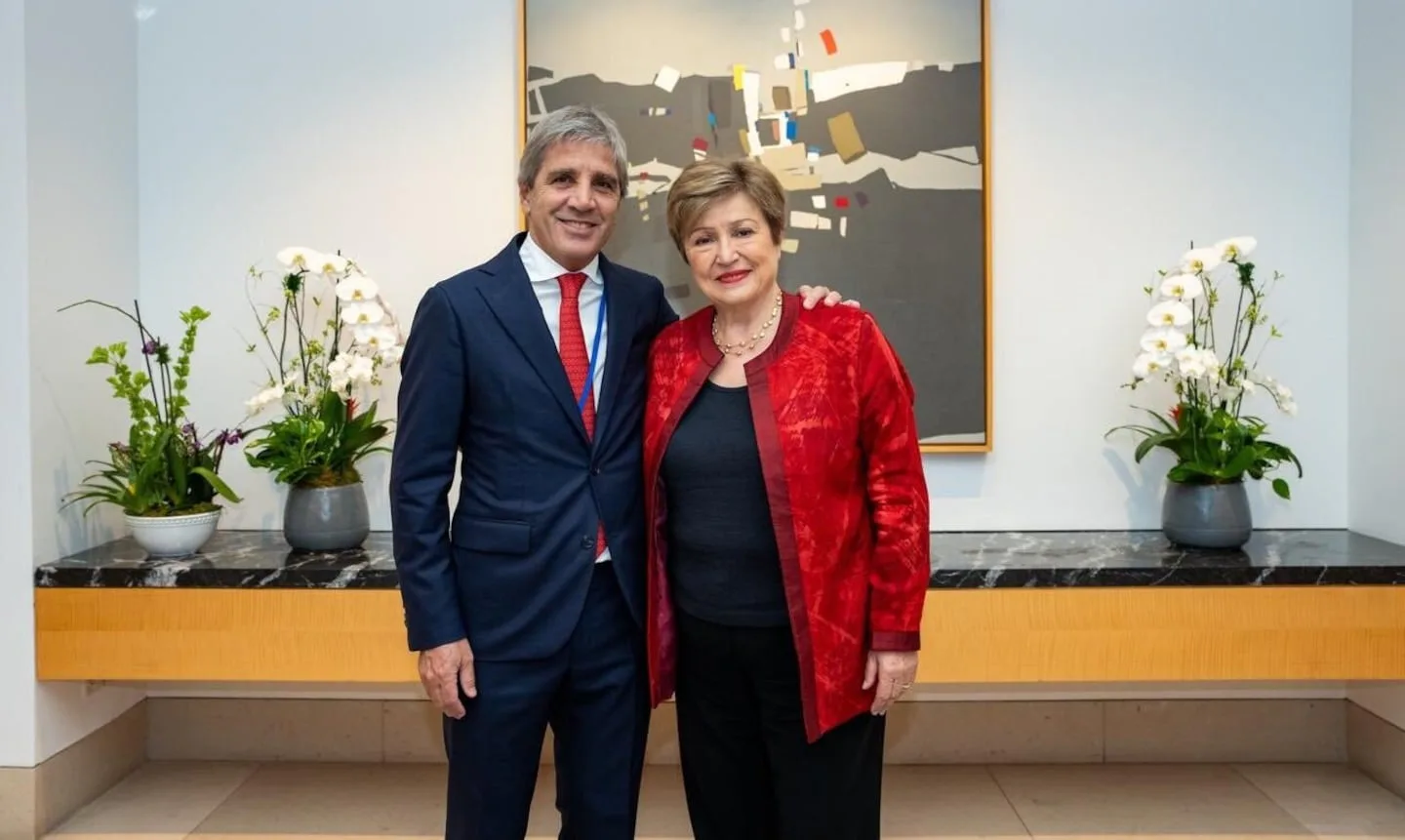 La titular del FMI visita la Argentina en medio de la revisión del acuerdo con el Gobierno
