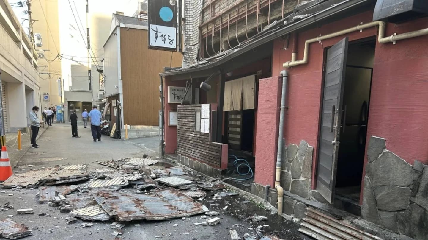 Un terremoto de magnitud 7,1 sacudió Japón: hay heridos, daños y alerta de tsunami