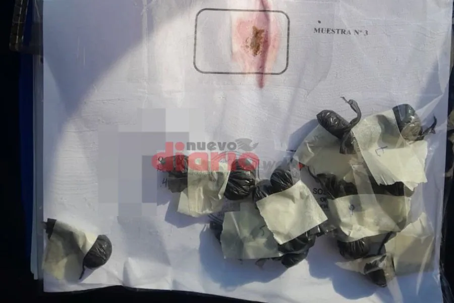 Descubrieron a una mujer intentando pasarle droga a su hijo preso por abuso en Colonia Pinto
