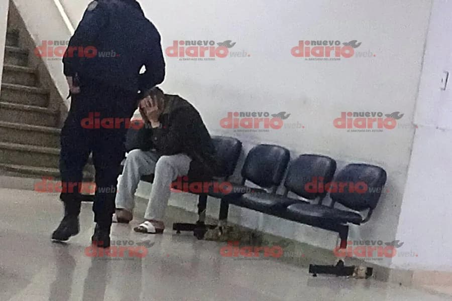 Ramiro Petros fue trasladado a Tribunales tras el incendio en su departamento