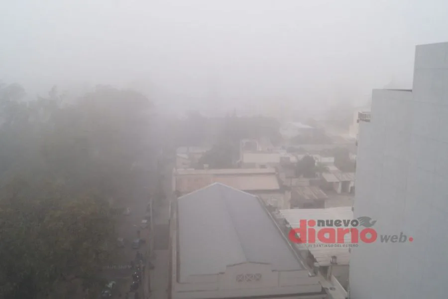 Por qué hubo tanta niebla esta mañana en Santiago del Estero