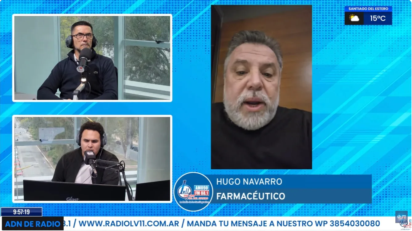 Hugo Navarro: "El problema no es que falten medicamentos, sino que la gente pueda acceder a ellos"