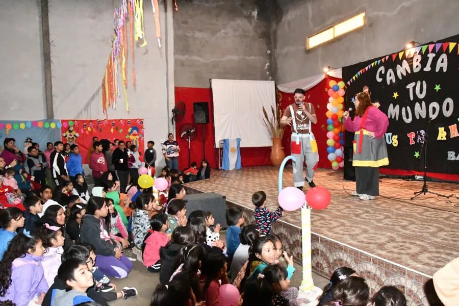 La agrupación Cambia Tu Mundo despliega jornadas de solidaridad y asistencia en Santiago del Estero