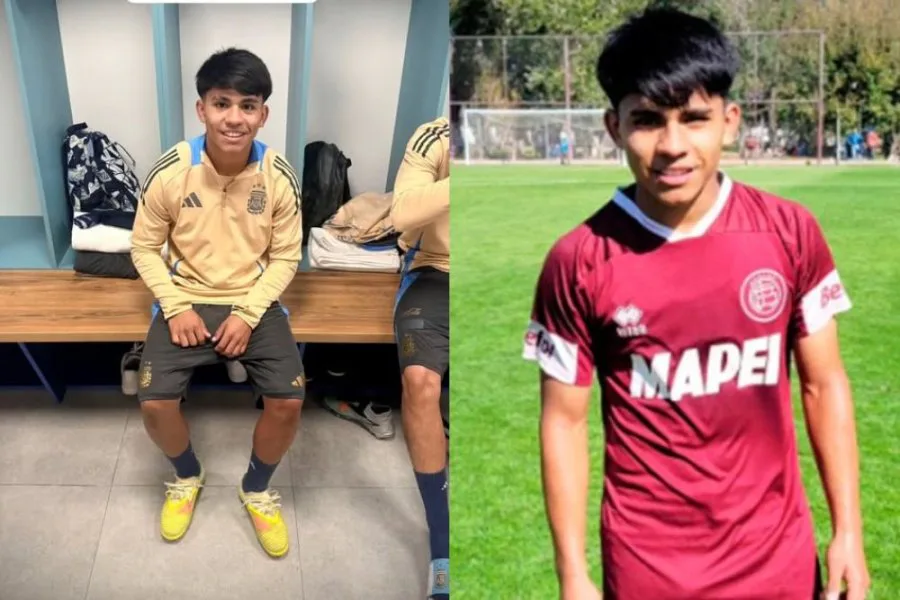 El delantero santiagueño Lhian Noblega suma una nueva convocatoria a la Selección Argentina Sub-16