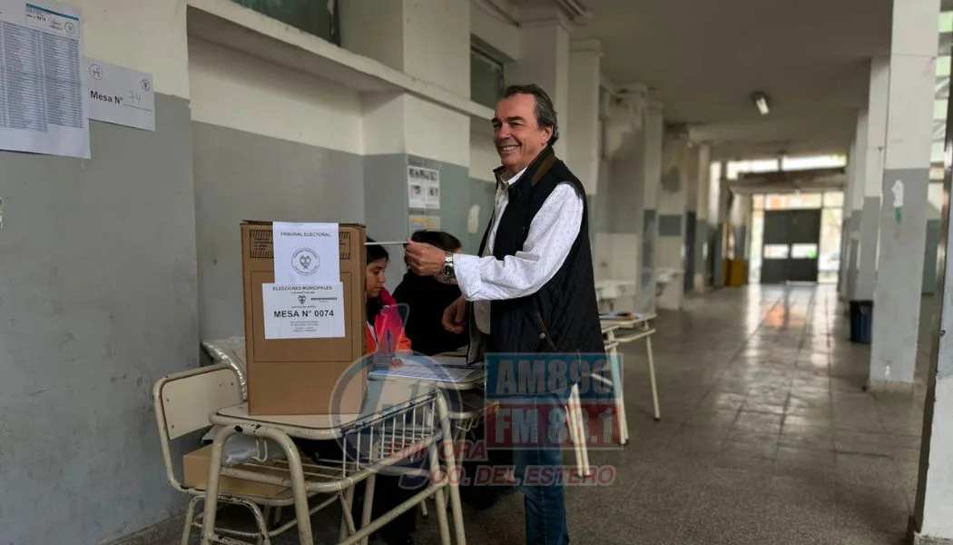 "Los santiagueños tienen la oportunidad de elegir el destino de sus ciudades", afirmó Ángel Niccolai