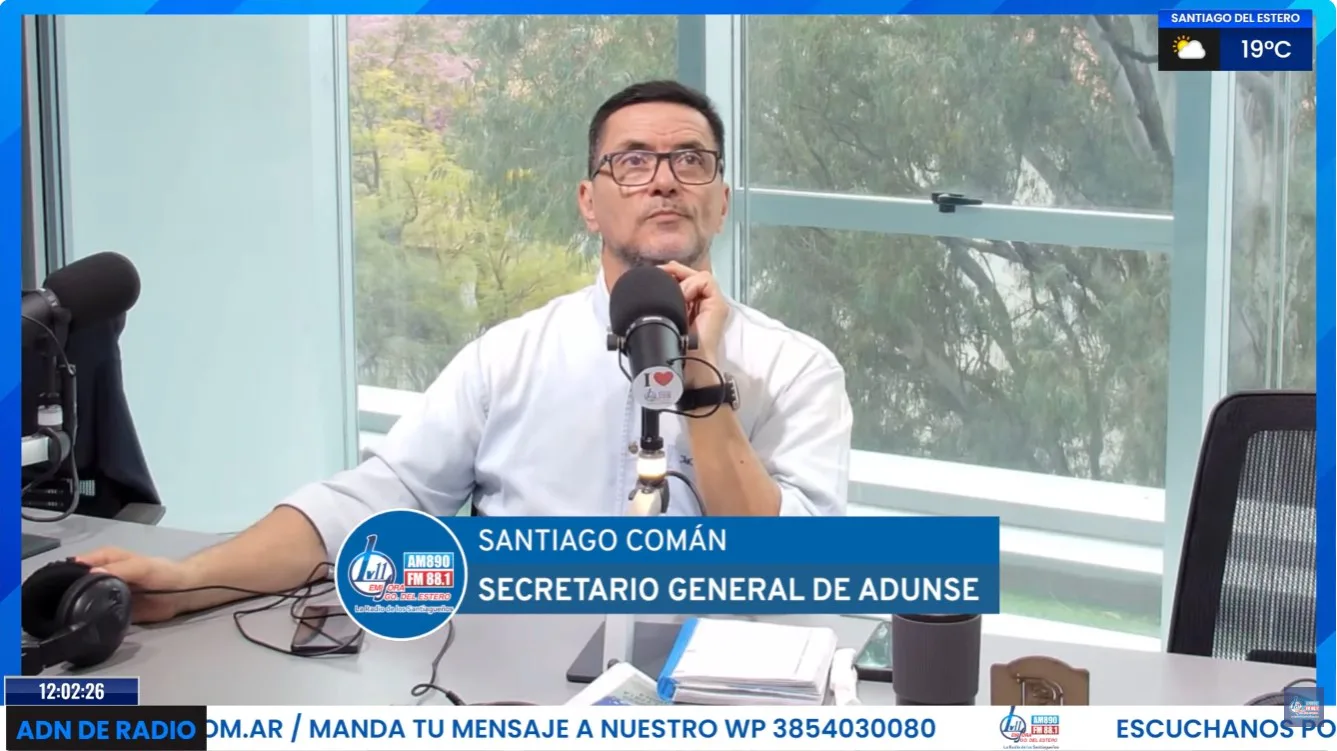 ADUNSE se sumó al paro nacional y reclama la reapertura de la negociación salarial