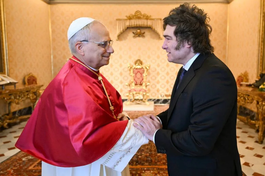 El mensaje de Milei tras la confirmación de la visita de León XIV a Argentina en noviembre