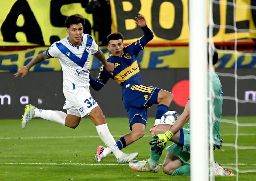 Boca empató con Vélez y no pudo acercarse al líder de la Zona A