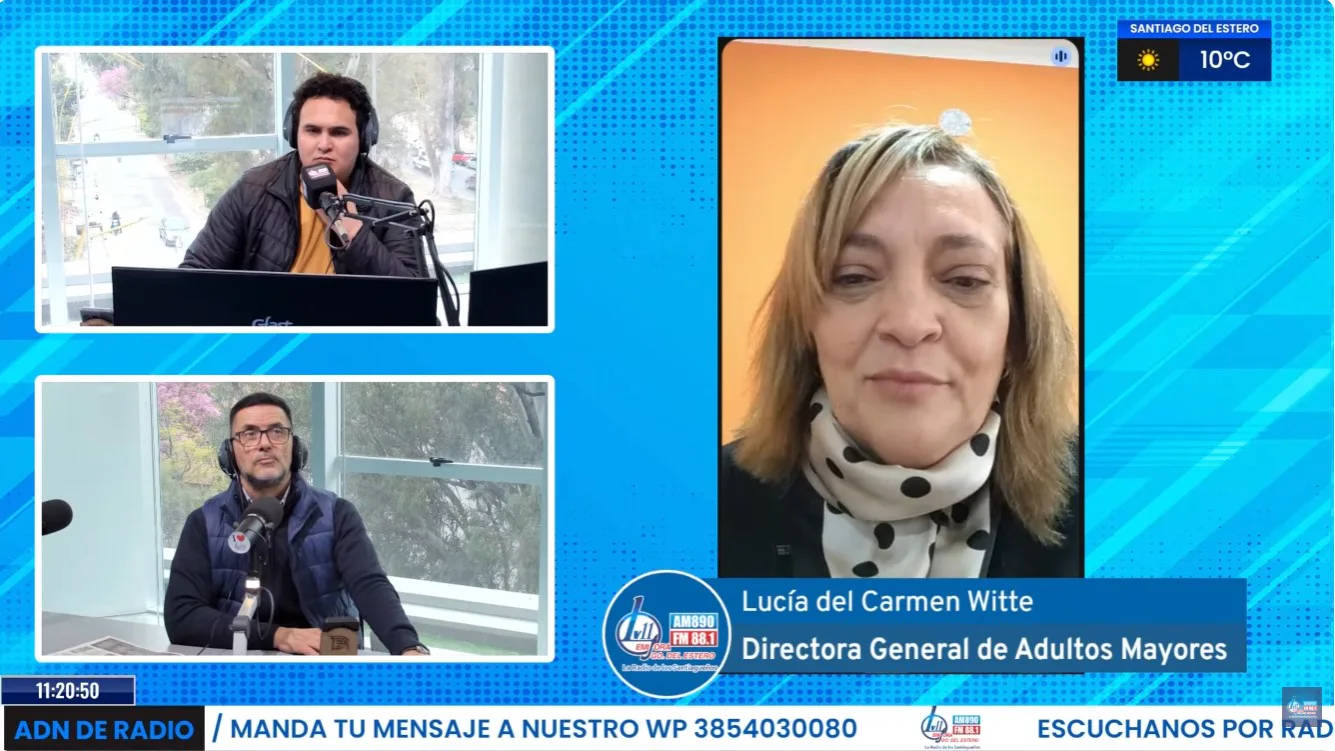 “La salud mental del adulto mayor depende de muchos”: la advertencia de Lucía Witte