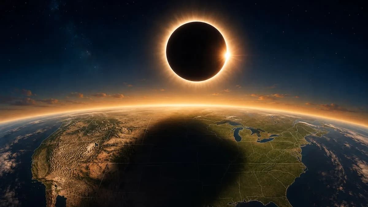 El eclipse solar total de este 12 de agosto: ¿se verá desde Santiago?
