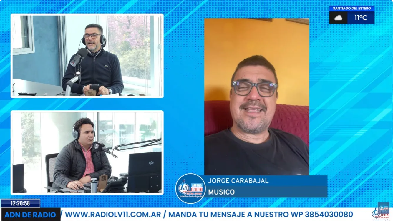 Jorge Luis Carabajal palpitó la Fiesta de la Abuela: “Ya se está armando todo”
