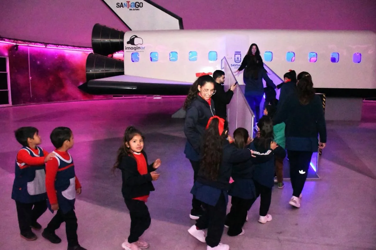 Los más chicos ya pueden “viajar al espacio” con el simulador Mama Antula I