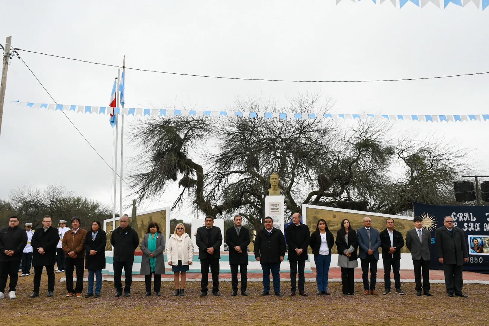 Conmemoraron en Manogasta el 176° Aniversario del Paso a la Inmortalidad del General José de San Martín