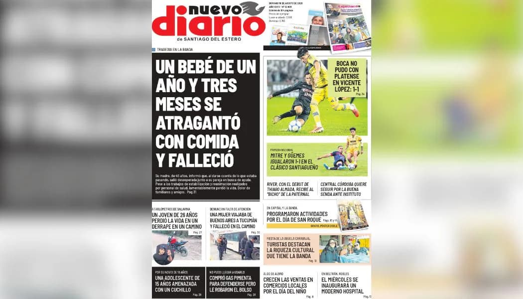 ¡Nuevo Diario ya está en la calle! Todo lo que tenés para leer este domingo