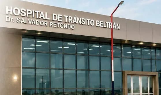 Beltrán se prepara para inaugurar un moderno edificio para su hospital