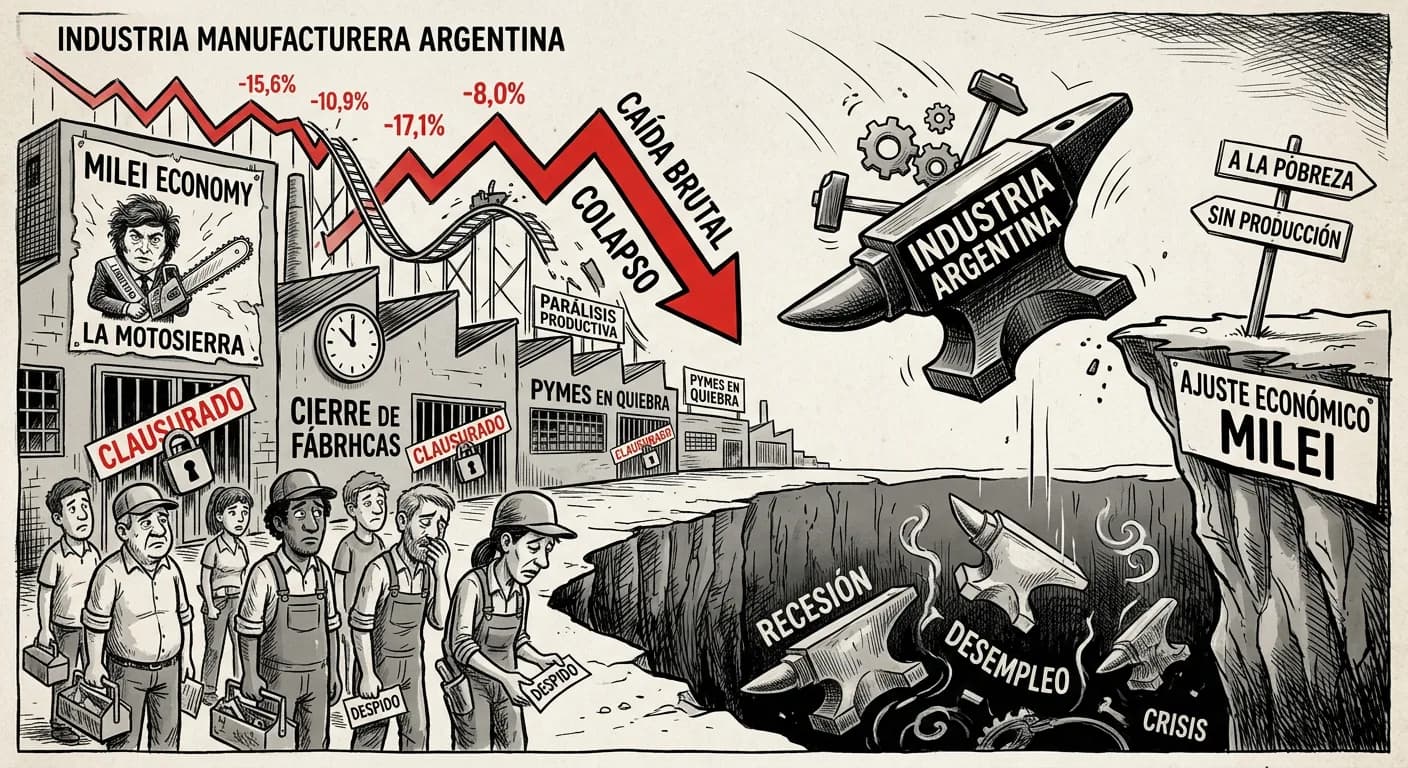 Crece la preocupación por el cierre de Pymes y la pérdida de puestos de trabajo en el sector industrial