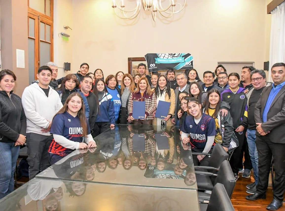 La Capital cedió un terreno para la futura sede de la Federación de Voleibol