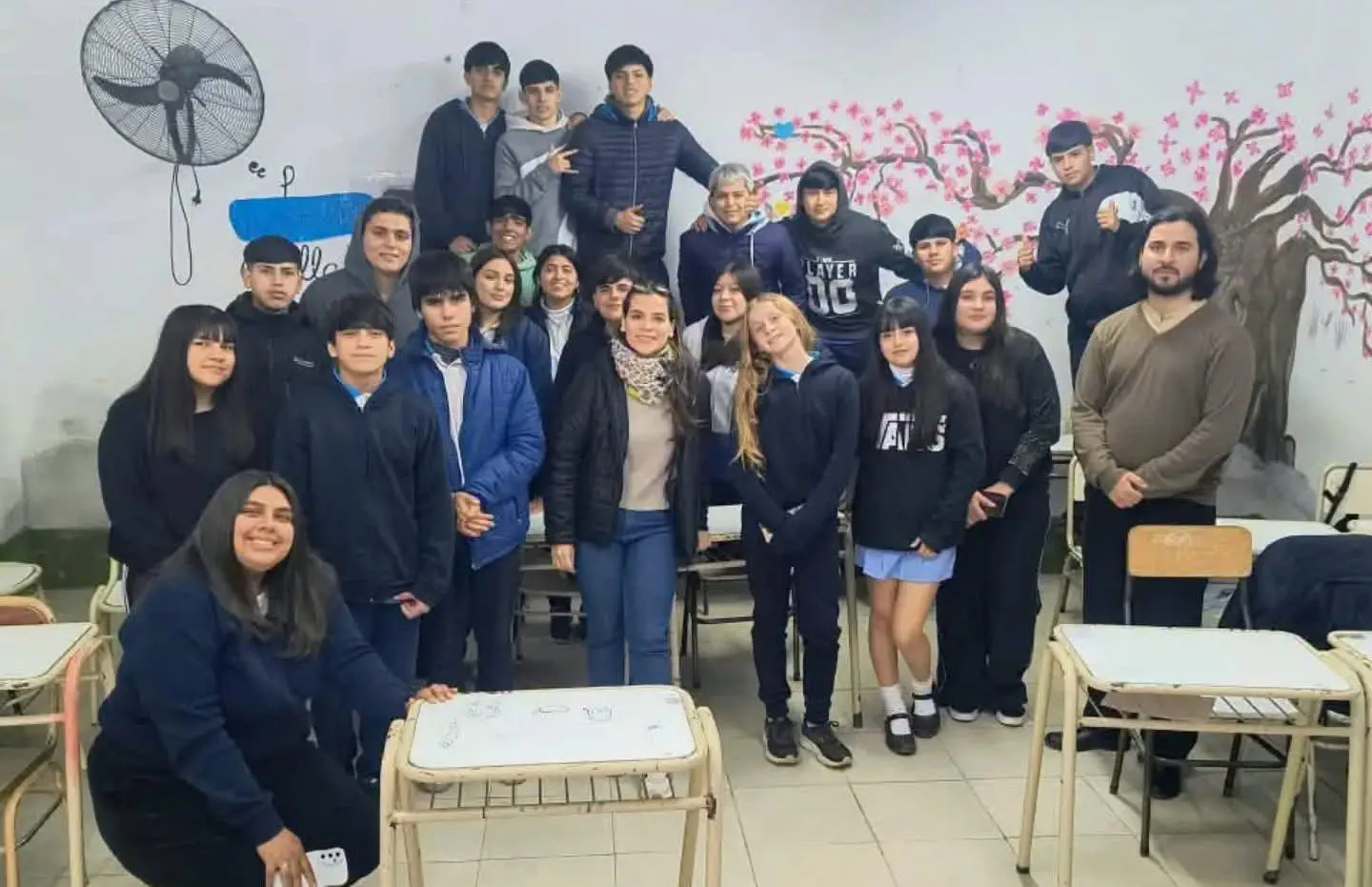 Alumnos del Instituto San Roque conocieron cómo formar un centro de estudiantes