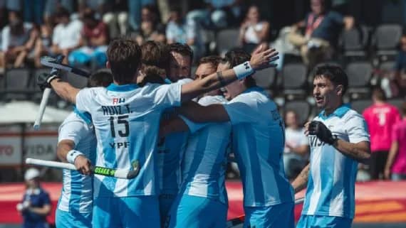 Argentina derrotó a India y se ilusiona con meterse entre los cuatro mejores